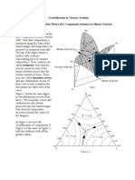 Crystallization in Ternary Systems