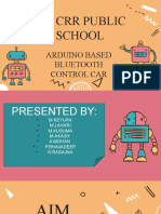 Sir CRR Public School: Arduino Based Bluetooth Control Car