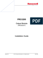 Installation Guide PRO3200 Output Module