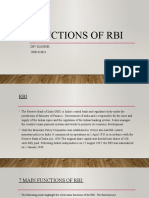 Functions of Rbi