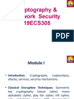 Cryptography & Network Security 19ECS305