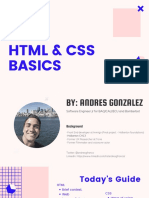 HTML & CSS Workshop