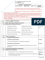 MEM22443 2019 Summer Model Answer Paper