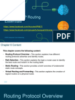 Chapter 6: IP Routing Essentials: CCNP Enterprise: Core Networking