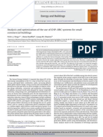 Analysis and Optimization of The Use of CHP-ORC Systems For Small