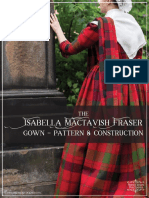 Isabella Mactavish Fraser Gown Pattern