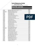 Fender - Quick - Reference - Price List