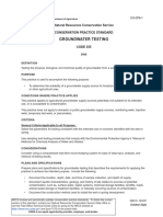 Groundwater Testing CPS 10 2020