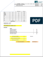 Design Calculation Sheet: A-Water Demand