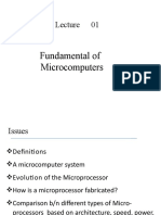 Lecture01 - Fundamentals of Microcomputers