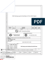 HVAC Ducting Layout For Sub Station (S.F) For HVAC System