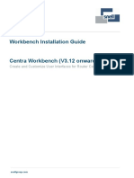 Workbench Installation Guide: Create and Customize User Interfaces For Router Control