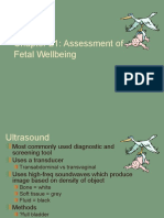 Assessment of Fetal Wellbeing