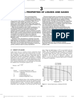 Physical Properties of Liquids and Gases