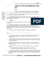 M51 Factory Acceptance Test and Shipboard Trials of I.C. Engines M51