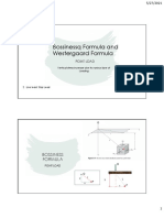 Bossinessq and Westergaard Formula (Vertical Stress) 