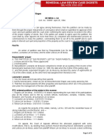 Doctrine: I: Topic: Partition - Phases/Stages de Mesa V. Ca