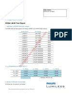 LUXEON T (X) - LM-80 Report For Philips India