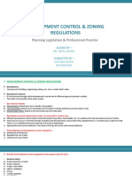 Development Control & Zoning Regulations