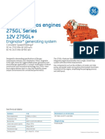 Waukesha Gas Engines 275GL Series 12V 275GL+: Enginator Generating System