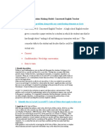 Ethical Decision Model Outine