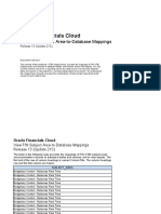 R13 21C Financials OTBI Database Mapping With ViewObjectsFIN