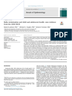 Annals of Epidemiology: Dylan B. Jackson, PHD, Michael G. Vaughn, PHD, Kristen P. Kremer, PHD