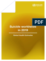 Suicide Worldwide in 2019: Global Health Estimates