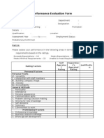 Performance Appraisal