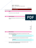 SAQ - Sedex Questions