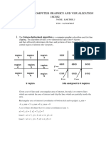 Computer Graphics and Visualization 18CS62: Name: Karthik J USN: 1AY18CS047