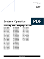 Starting and Charging Sys Motor Grader