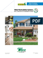 Domestic Hot Water Recirculation Systems: Application, Selection & Installation Guide