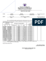 Service Record: Dizon Byron Culannay