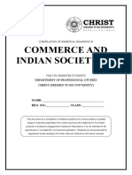 Commerce and Indian Society-II 