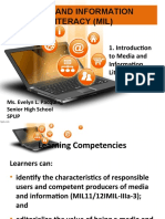 LC-3&4 - W1-Characteristics of Competent and Responsible Media User and Producer