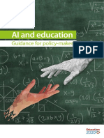 AI and Education AI and Education: Guidance For Policymakers Guidance For Policy-Makers