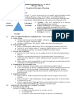 Principles and Strategies of Teaching 2020 AND 2021