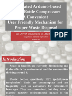 Automated Arduino-Based Plastic Bottle CompressorFINAL