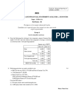 SEM 6 - 10 - BCom - HONS - COMMERCE - DSE 61A - FINANCIAL REPORTING AND FINANCIAL STATEMENT ANALYSIS - 10297