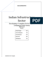 A Report On Indian Infrastructure Sector