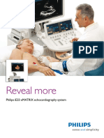 Philips IE33 XMatrix Ecocardiography System Ultrasound Machine