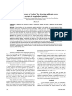 Diagnostic Accuracy of "Pallor" For Detecting Mild and Severe Anaemia in Hospitalized Patients