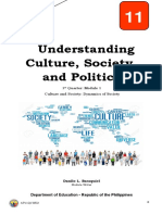 Understanding Culture, Society, and Politics