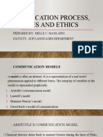 Lesson 3 Communication Process, Principles Ethics