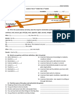 9th Grades Exam