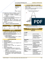 Introduction To Clinical Pathology Lab: Objectives