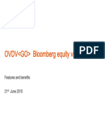 OVDV Bloomberg Equity Volatilities: Features and Benefits 21 June 2010