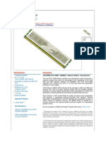 OCZ DDR3 PC3-12800 Platinum Edition