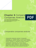 Chapter 6 Comparable Companies Analysis